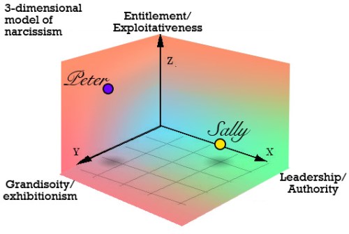 three-dimensional narcissism